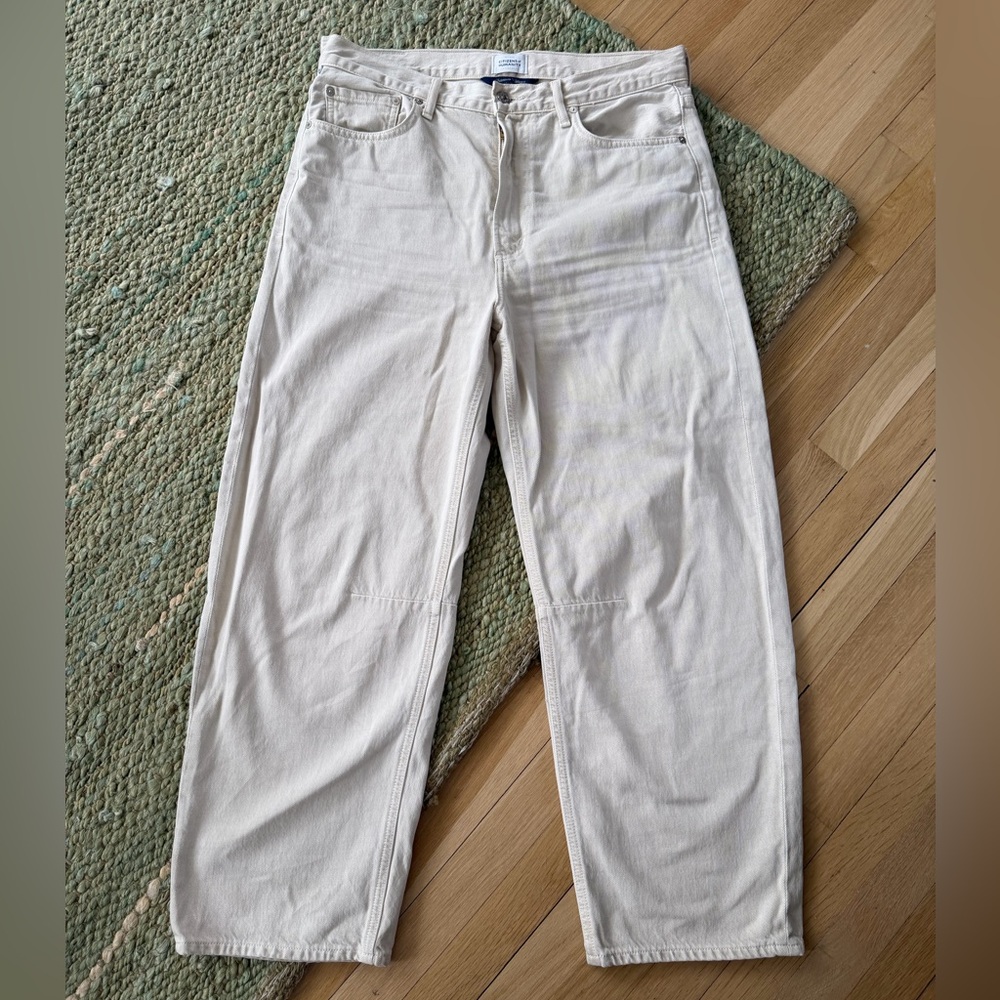 Citizens Humanity Barrel Jeans - natural 30